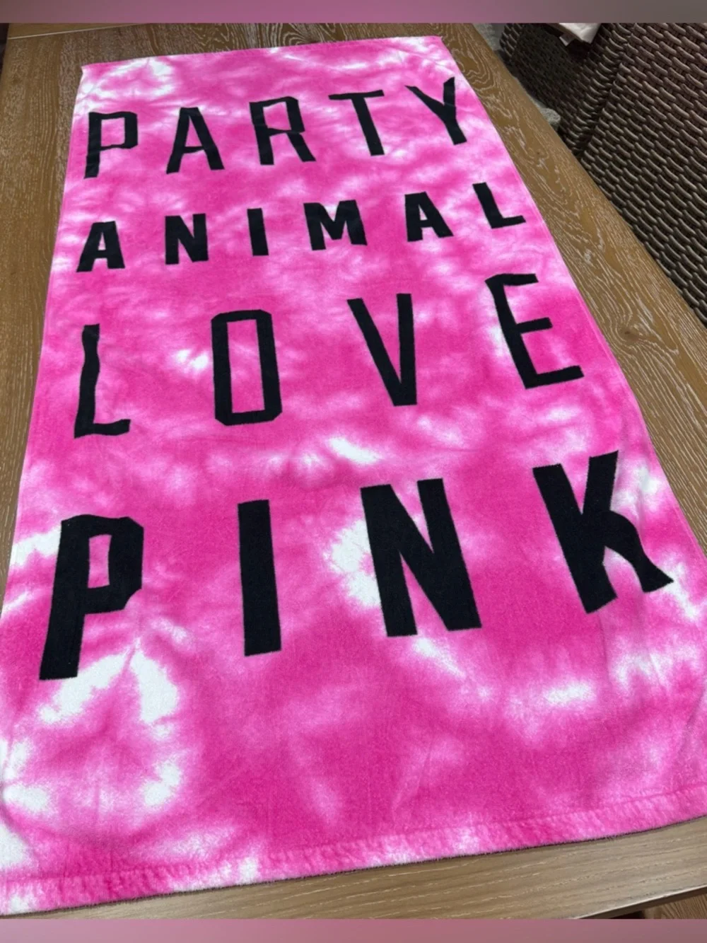 VS ‘PINK' Beach Towel